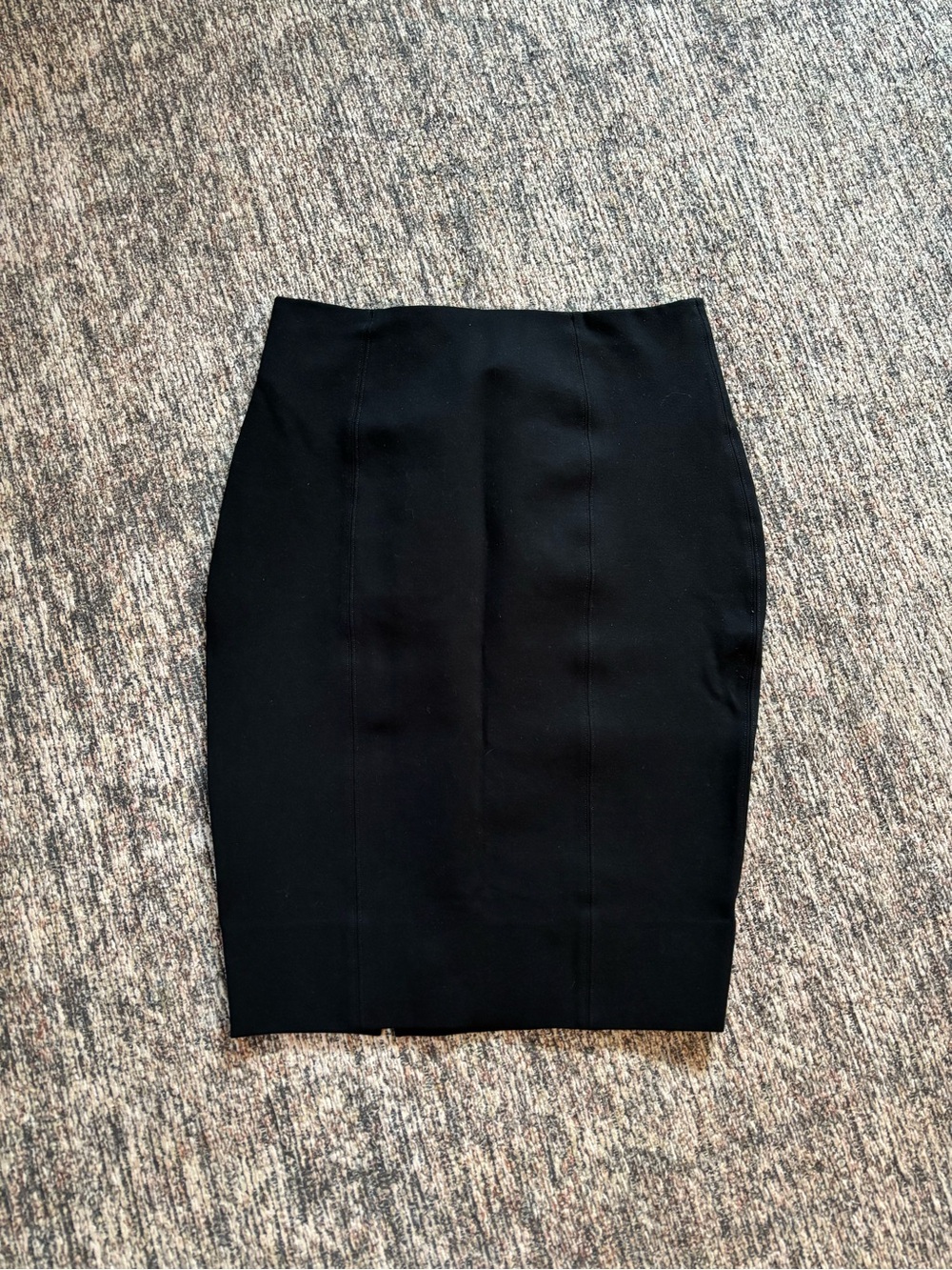 SPANX Black Pencil Skirt - ponte knit